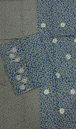 Load image into Gallery viewer, لکھنوی دستکاری کاٹن چکنکاری بیڈ شیٹ سیٹ - HONC043436