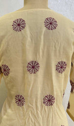 Load image into Gallery viewer, Women's Lakhnavi Handcrafted Cotton Chikankari Stitched Full Suit - HONC077792