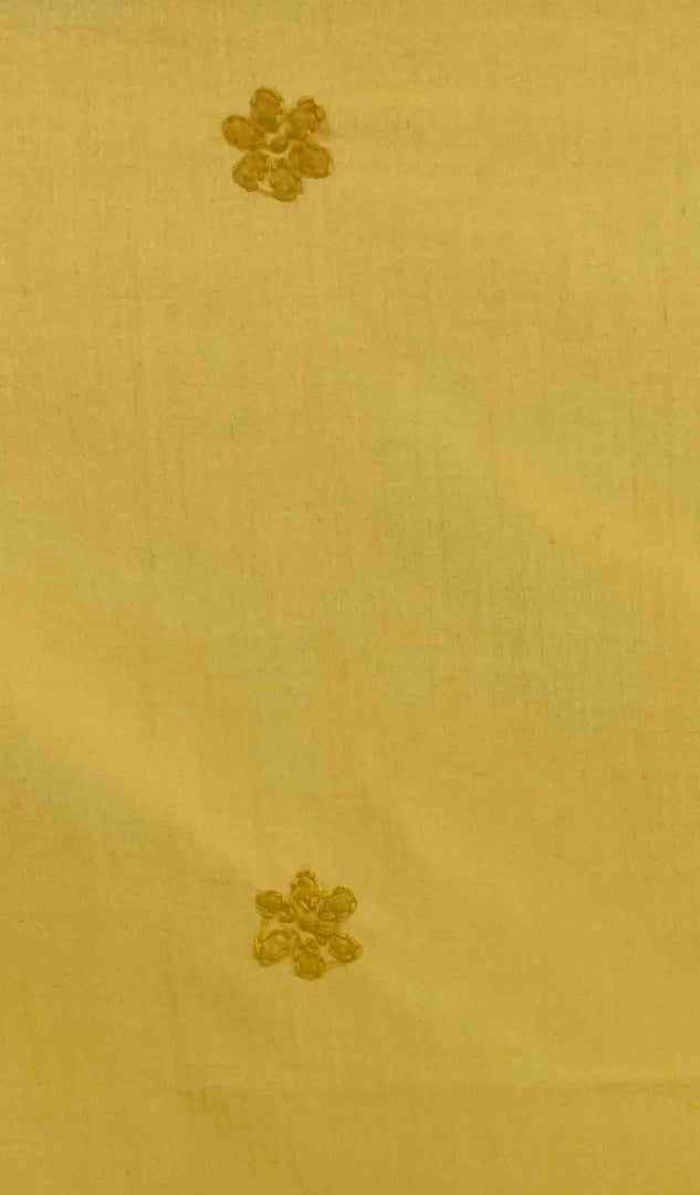 Lakhnavi Handcrafted Cotton Chikankari Table Cover - HONC041215