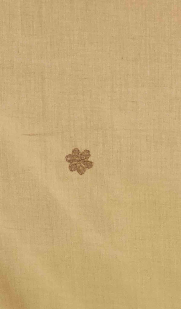 Lakhnavi Handcrafted Cotton Chikankari Table Cover - HONC041250