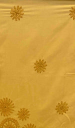 Load image into Gallery viewer, لکھنوی دستکاری کاٹن چکنکاری ٹیبل کور - HONC041222