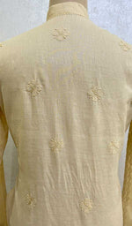 Load image into Gallery viewer, Men's Lucknowi Handcrafted Cotton Chikankari Kurta - HONC0114549
