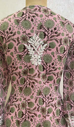 Load image into Gallery viewer, Zainish Women's Lucknowi Handcrafted Mul Cotton Chikankari Kurti - HONC0135936