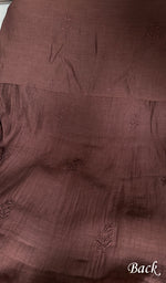 Load image into Gallery viewer, Women's Lakhnavi Handcrafted Mul Chanderi Unstitched Chikankari Full Suit - HONC0374166