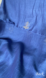 Load image into Gallery viewer, ‹› Women's Lakhnavi Handcrafted Mul Chanderi Unstitched Chikankari Full Suit Material - HONC0345266