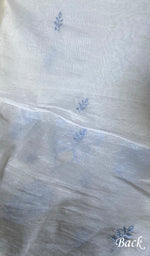 将图像加载到图库查看器中, Anvika Women's Lakhnavi Handcrafted Chanderi Silk Unstitched Kurta And Dupatta Set - HONC0289508