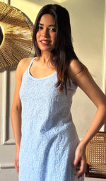 将图像加载到图库查看器中, Yashvi Women's Lakhnavi Handcrafted Cotton Chikankari Kurti - HONC0349192