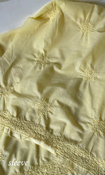 将图像加载到图库查看器中, Women's Lakhnavi Handcrafted Unstitched Cotton Chikankari Suit Material - HONC082476