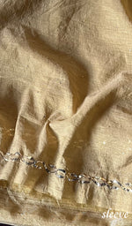 将图像加载到图库查看器中, Women's Lakhnavi Handcrafted Mul Chanderi Kurta And Dupatta Set - HONC0289406