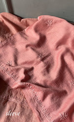 将图像加载到图库查看器中, Women's Lucknowi Handcrafted Chanderi Silk Chikankari Full Suit Material - HONC0264097