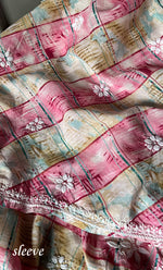 Load image into Gallery viewer, Women's Lakhnavi Handcrafted Cotton Chikankari Kurta And Kurta Dupatta Set - HONC0312682