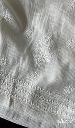 Load image into Gallery viewer, Women's Lakhnavi Handcrafted Maheshwari Mul Chanderi Unstitched Kurta And Dupatta Set - HONC0282227