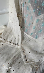 Load image into Gallery viewer, Women's Lakhnavi Handcrafted Mul Chanderi Semi - Stitched Kurta And Dupatta Set- HONC0316296