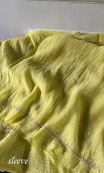 将图像加载到图库查看器中, Chidiya Women's Lakhnavi Handcrafted Mul Chanderi Unstitched Chikankari Full Suit Material - HONC0330319