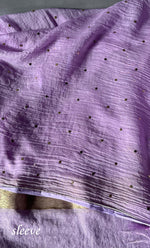 Load image into Gallery viewer, Women's Lakhnavi Handcrafted Mul Chanderi Unstitched Kurta And Dupatta Set- HONC0308277