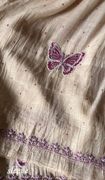 将图像加载到图库查看器中, Women's Lakhnavi Handcrafted Mul Chanderi Unstitched Kurta And Dupatta Set - HONC0295615