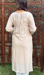 将图像加载到图库查看器中, Inaya Women's Lucknowi Handcrafted Muslin Chikankari Kurti - HONC0202274