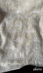 Load image into Gallery viewer, Women's Lakhnavi Handcrafted Mul Chanderi Unstitched Kurta And Dupatta Set - HONC0279324