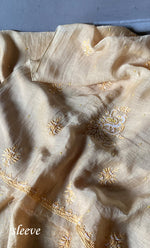 将图像加载到图库查看器中, Women's Lakhnavi Handcrafted Mul Chanderi Unstitched Kurta And Dupatta Set- HONC0312989