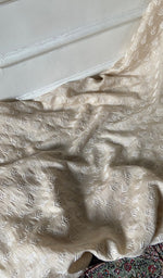 Load image into Gallery viewer, Lucknowi Handcrafted Munga Silk Chikankari Unstitched Men's Kurta Fabric - HONC0338568