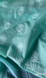 将图像加载到图库查看器中, Aashi Women's Lakhnavi Handcrafted Cotton Chikankari Suit Material - HONC0285036