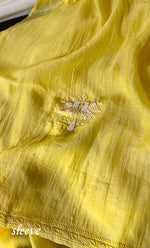 将图像加载到图库查看器中, Women's Lakhnavi Handcrafted Mul Chanderi UnStitched Kurta And Dupatta Set - HONC0295611