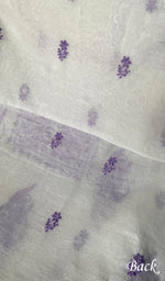将图像加载到图库查看器中, Women's Lakhnavi Handcrafted Mul Chanderi Kurta And Dupatta Set - HONC0263965