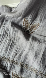 Load image into Gallery viewer, Women's Lakhnavi Handcrafted Mul Chanderi Kurta And Dupatta Set - HONC0295624