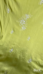 Load image into Gallery viewer, Women's Lakhnavi Handcrafted Modal Cotton Chikankari Suit Material - HONC0275951