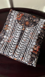 Load image into Gallery viewer, Women's Lakhnavi Handcrafted Cotton Chikankari Unstitched Kurti Fabric - HONC0268840