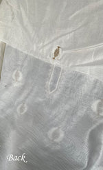 Load image into Gallery viewer, Women's Lakhnavi Handcrafted Chanderi Silk Unstitched Kurta And Dupatta Set - HONC06321967