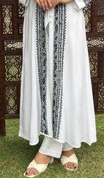 将图像加载到图库查看器中, Women's Lucknowi Handcrafted Modal Cotton Chikankari Kurti - HONC0272659