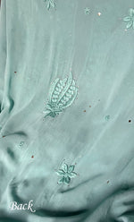 Load image into Gallery viewer, Women's Lucknowi Handcrafted Viscose Georgette Chikankari Kurta and Dupatta Set- HONC0307153