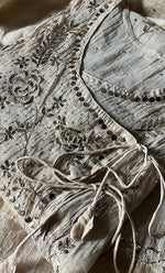 Load image into Gallery viewer, Women's Lakhnavi Handcrafted Tissue Chanderi Unstitched Kurta And Dupatta Set - HONC0313005