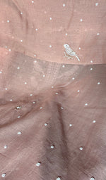 Load image into Gallery viewer, Chidiya Women's Lakhnavi Handcrafted Mul Chanderi Unstitched Kurta And Dupatta Set- HONC0354738