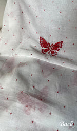 将图像加载到图库查看器中, Women's Lakhnavi Handcrafted Mul Chanderi Unstitched Kurta And Dupatta Set - HONC0288844