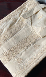 Load image into Gallery viewer, Men's Lucknowi Handcrafted Cotton Chikankari Kurta - HONC0303097