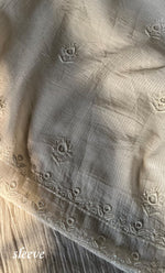 Load image into Gallery viewer, Women's Lakhnavi Handcrafted Maheshwari Mul Chanderi UnStitched Kurta And Dupatta Set - HONC0288349