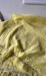 Load image into Gallery viewer, Mor Women's Lakhnavi Handcrafted Mul Chanderi Unstitched Chikankari Full Suit Material - HONC0330320