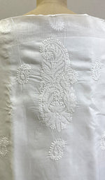 将图像加载到图库查看器中, Nida Women's Lakhnavi Handcrafted Cotton Chikankari Suit Material - HONC0197825
