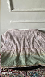 将图像加载到图库查看器中, Women's Lakhnavi Handcrafted Mul Chanderi Unstitched Kurta And Dupatta Set- HONC0355598