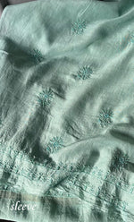 Load image into Gallery viewer, Women's Lakhnavi Handcrafted Maheshwari Mul Chanderi Kurta And Dupatta Set- HONC0266164