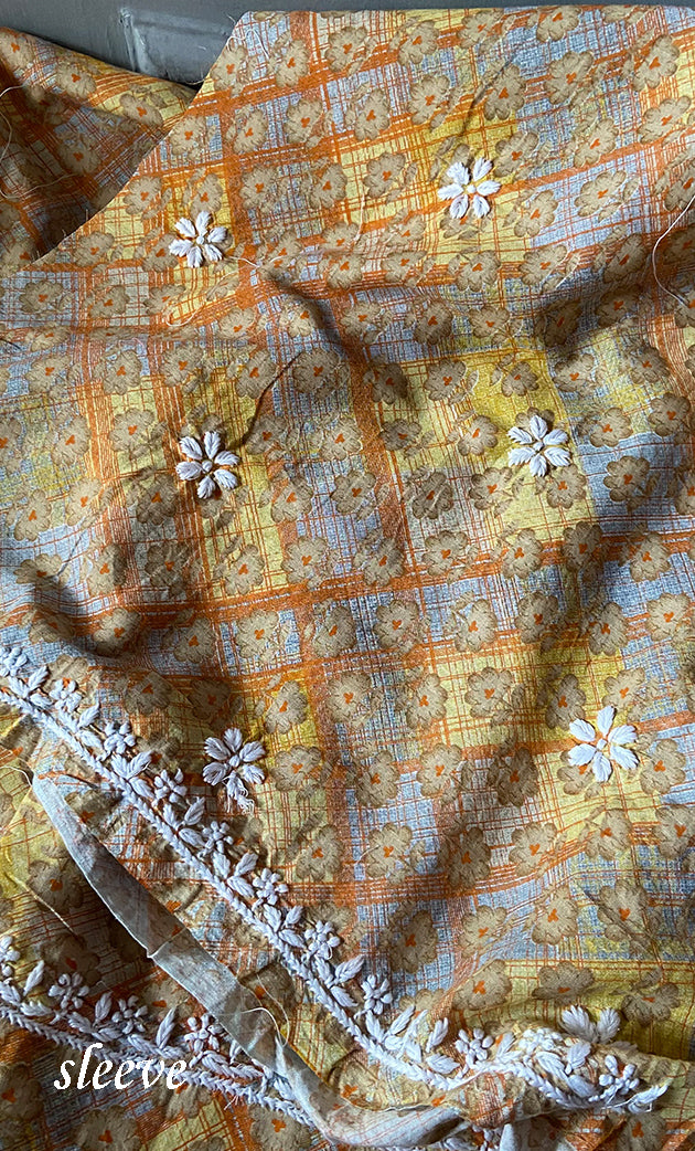 Women's Lakhnavi Handcrafted Cotton Chikankari Kurta And Kurta Dupatta Set - HONC0289884