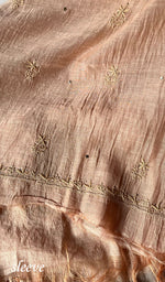 将图像加载到图库查看器中, Women's Lakhnavi Handcrafted Mul Chanderi Chikankari Full Suit Material - HONC0282294