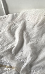 Load image into Gallery viewer, Amisha Women's Lakhnavi Handcrafted Mul Chanderi Unstitched Kurta And Dupatta Set - HONC0319464