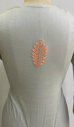 Load image into Gallery viewer, Zeenat Women's Lucknowi Handcrafted Cotton Chikankari Kurti - HONC0169201