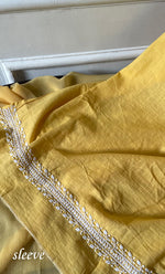 Load image into Gallery viewer, Women's Lakhnavi Handcrafted Unstitched Cotton Chikankari Suit Material - HONC0316993