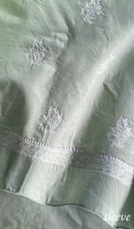 Load image into Gallery viewer, Miral Women's Lakhnavi Handcrafted Unstitched Cotton Chikankari Suit Material - HONC0291825