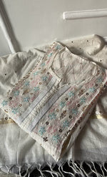 Load image into Gallery viewer, Women's Lakhnavi Handcrafted Mul Chanderi Semi - Stitched Kurta And Dupatta Set- HONC0316297