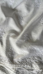 Load image into Gallery viewer, Irum Women's Lakhnavi Handcrafted Mul Chanderi Kurta And Dupatta Set - HONC0270483